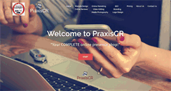 Desktop Screenshot of praxiscr.com
